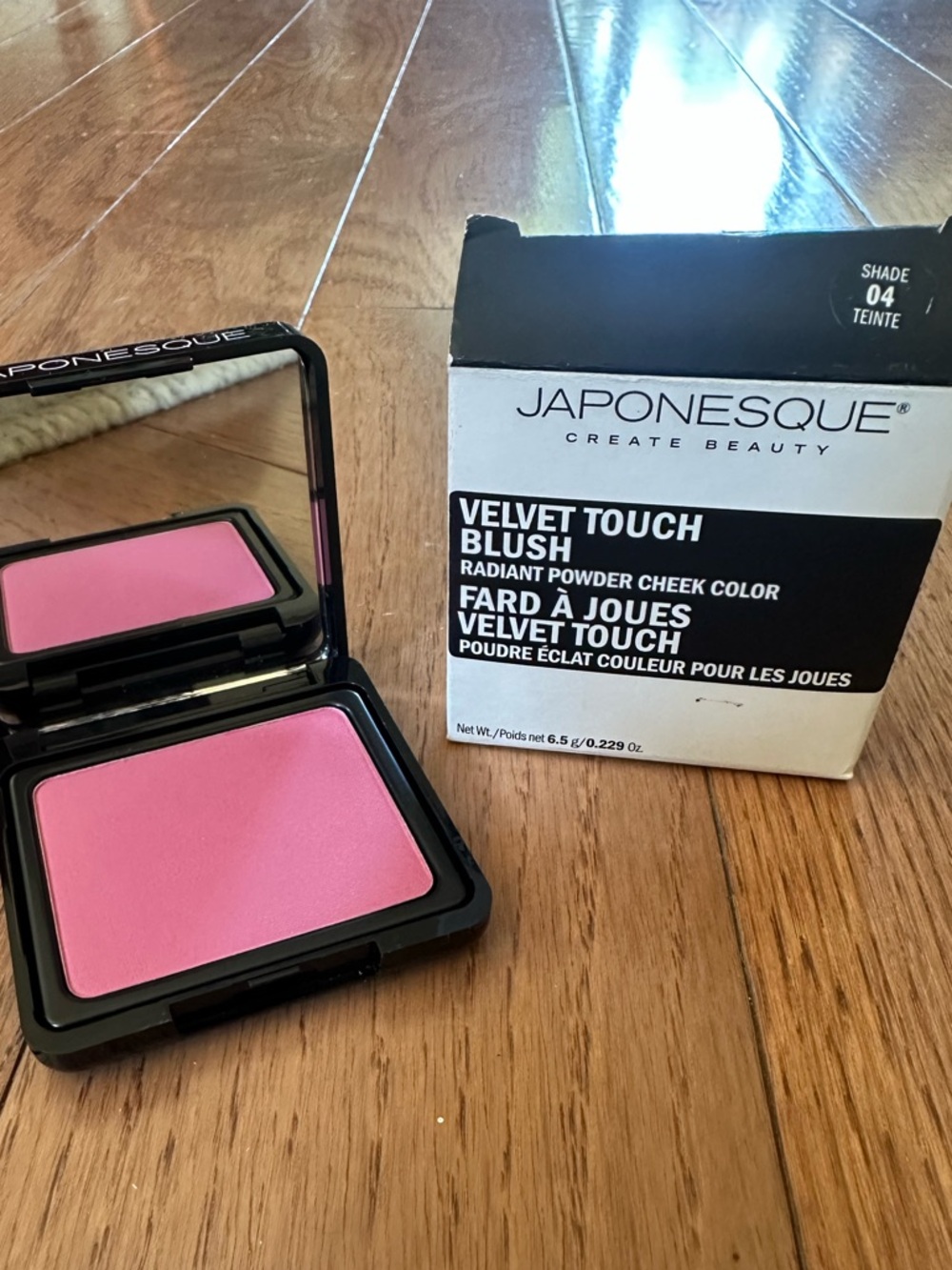 Japonesque Velvet Touch Blush Shade 4 NIB RARE Discontinued Color Made In Italy